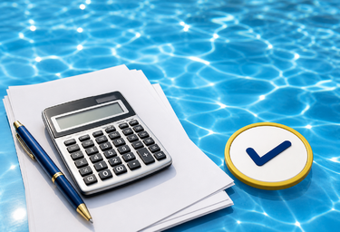 Pool financing water