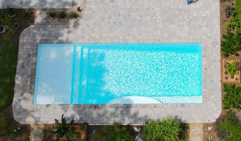 Wylela Cove Ultra fiberglass pool