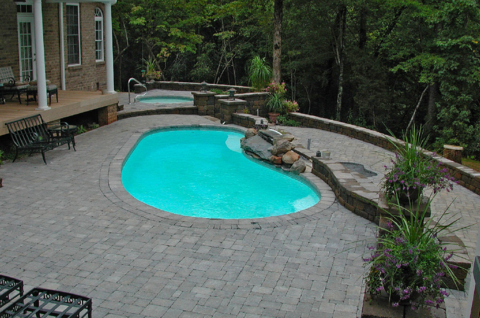 Catalina fiberglass pool