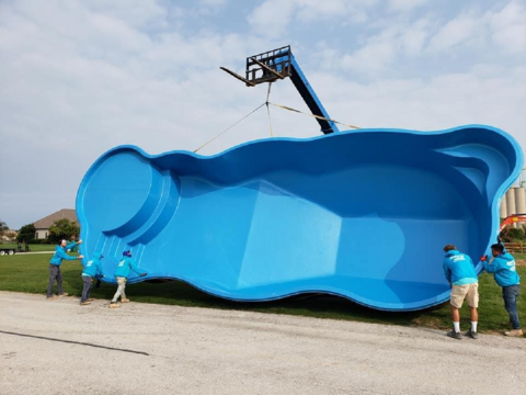 Daytona Beach fiberglass pool