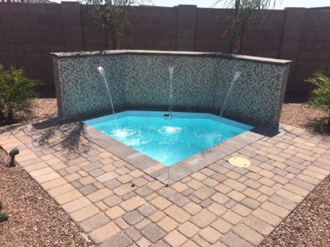 Diamond Spa fiberglass pool