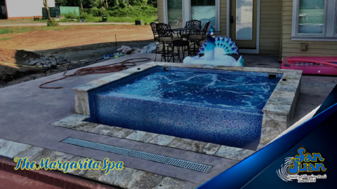 Margarita Spa fiberglass pool
