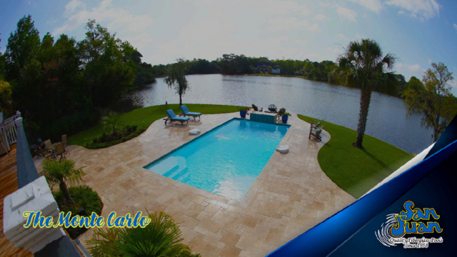 Monte Carlo fiberglass pool