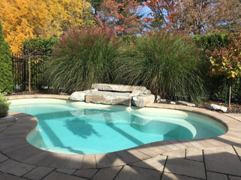 Montreal Spa fiberglass pool