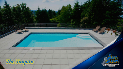 Niagara fiberglass pool