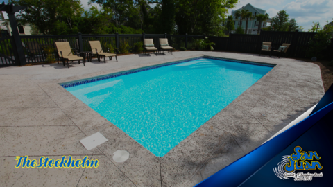 Stockholm fiberglass pool