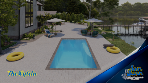 Wylela fiberglass pool