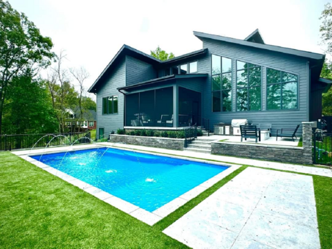 Wylela Beach Ultra fiberglass pool