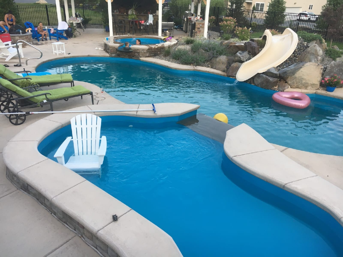 Kiddie Pool - Freeform Pond  pool photo