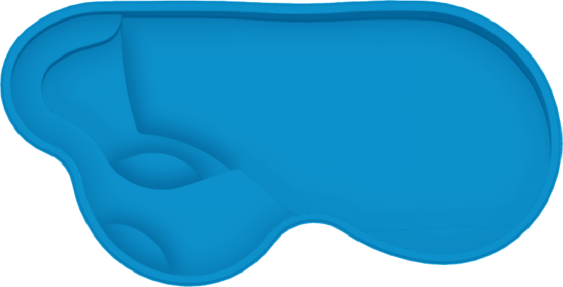 Sandcastle top view