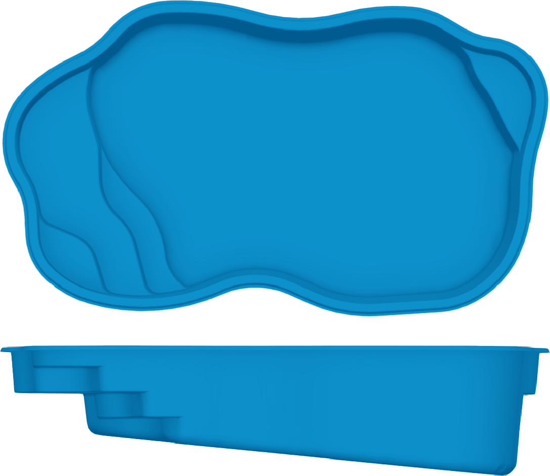 Ariella top and side view