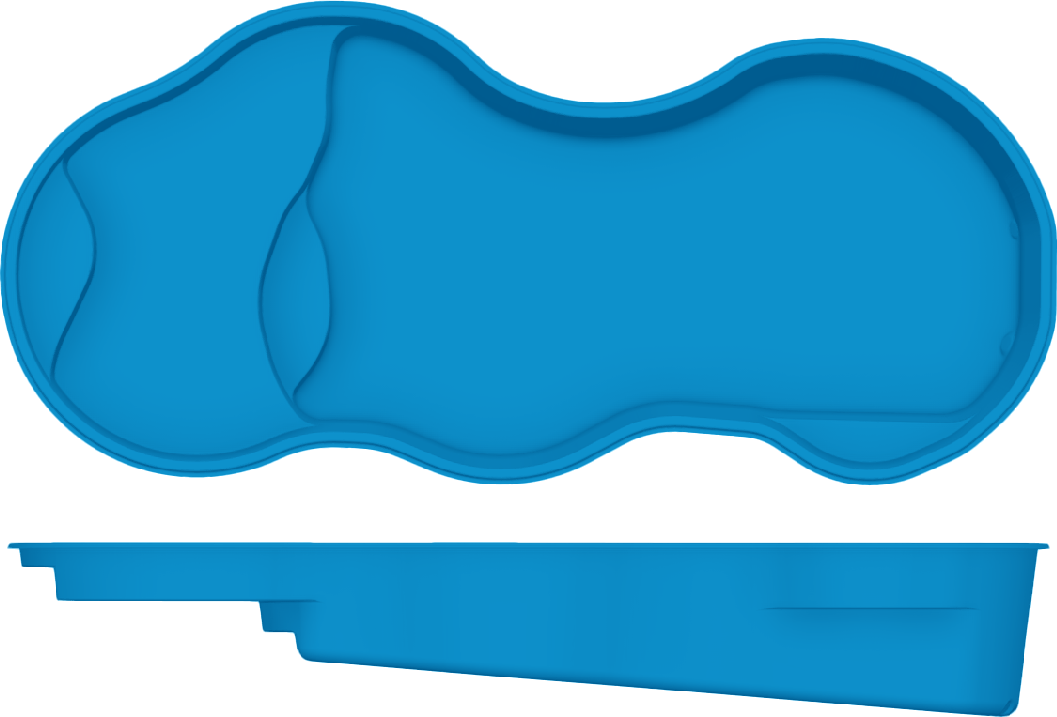 Costa Azul top and side view