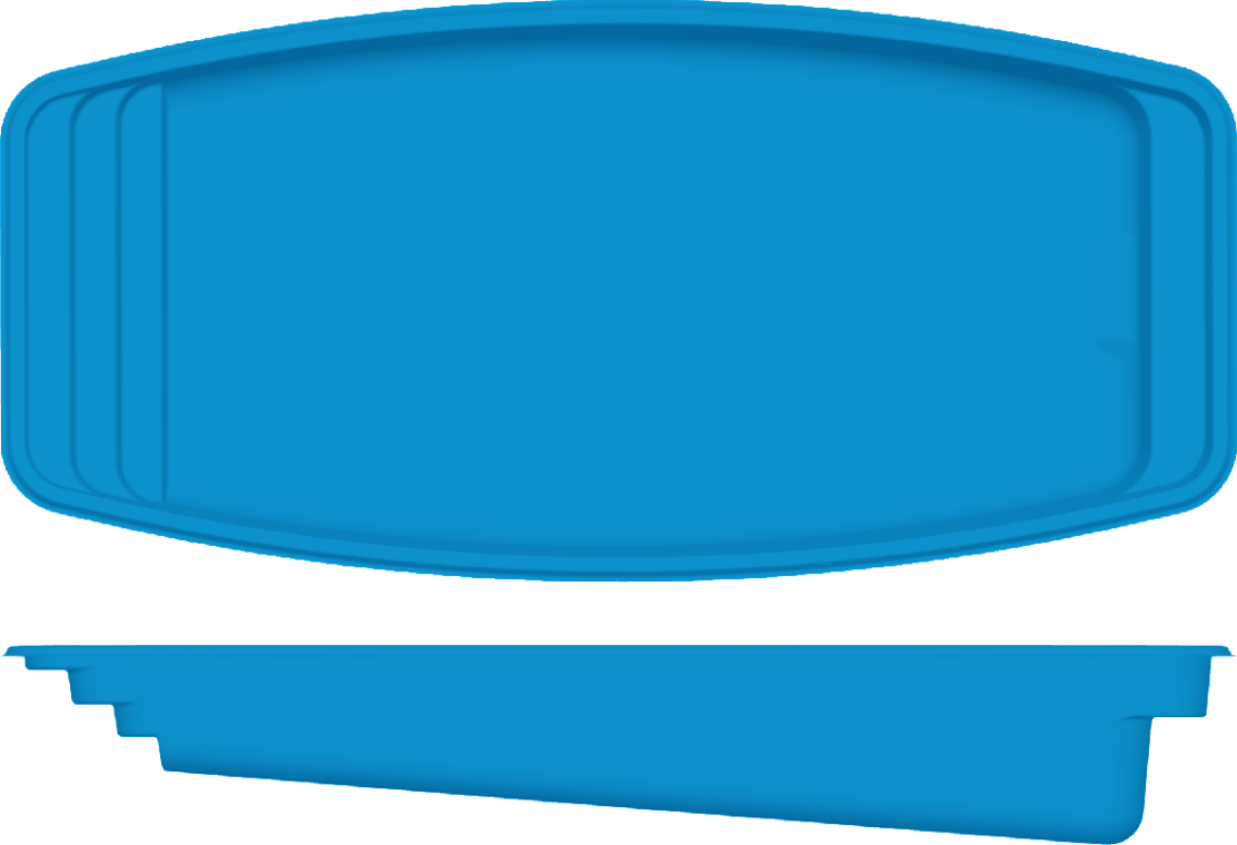 Majestic top and side view