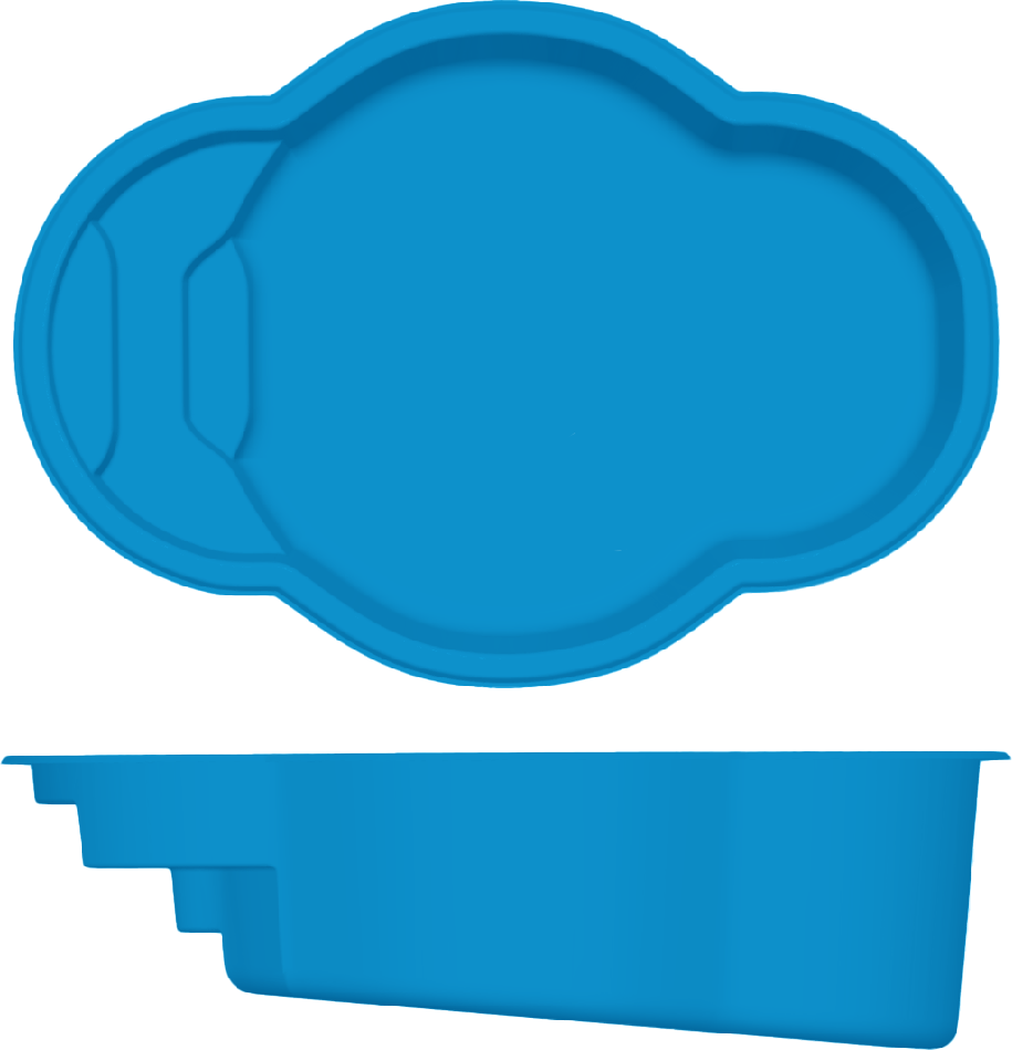 Paradise top and side view