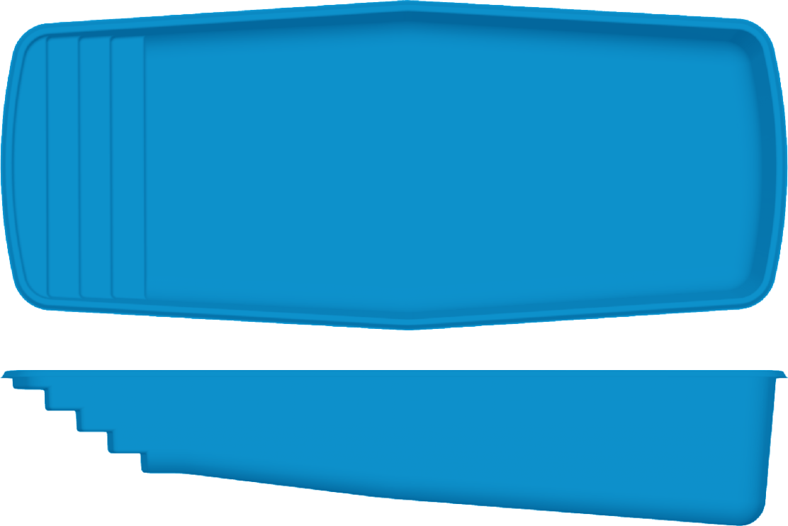 Waikiki II top and side view
