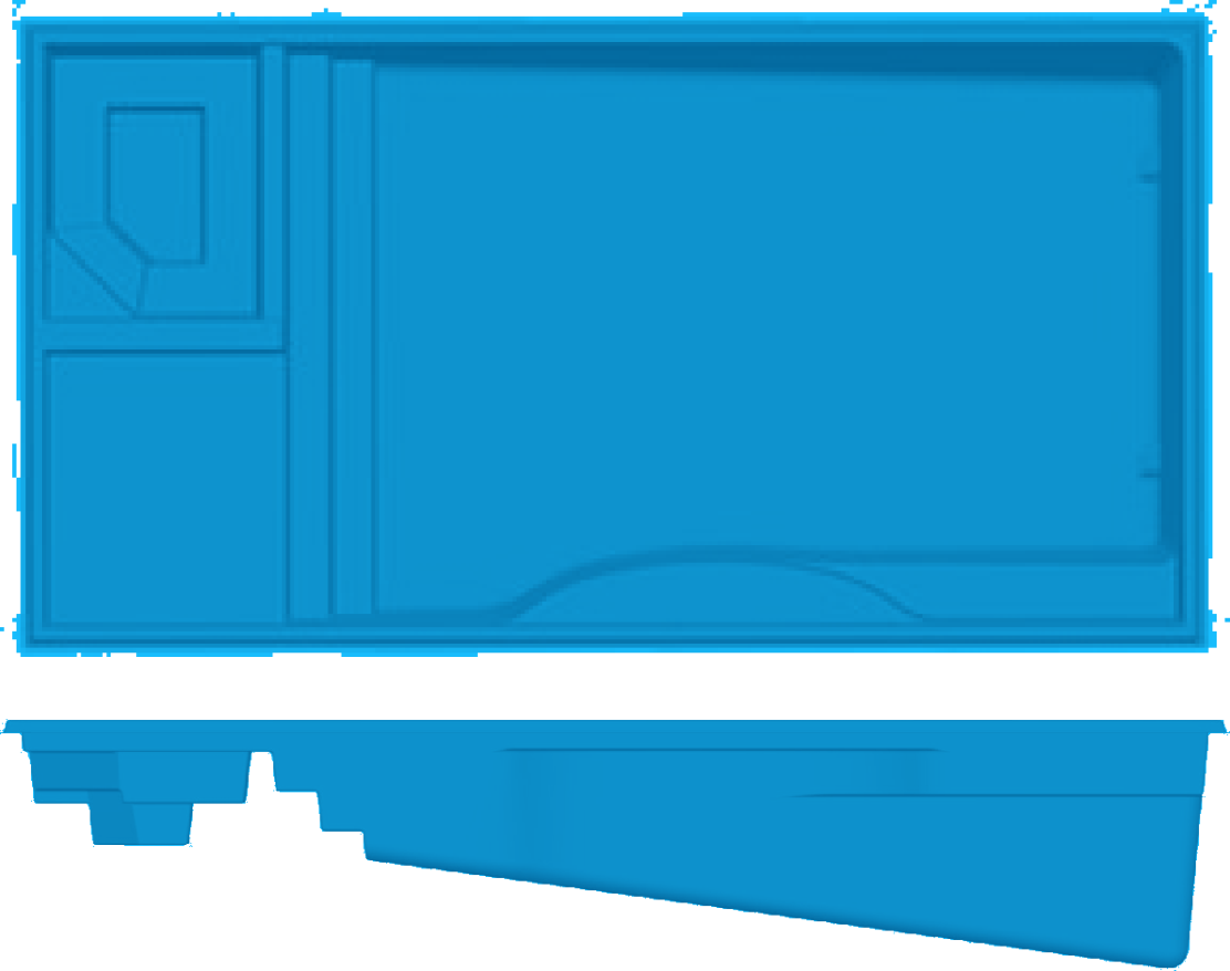 Wylela Cove Grande top and side view